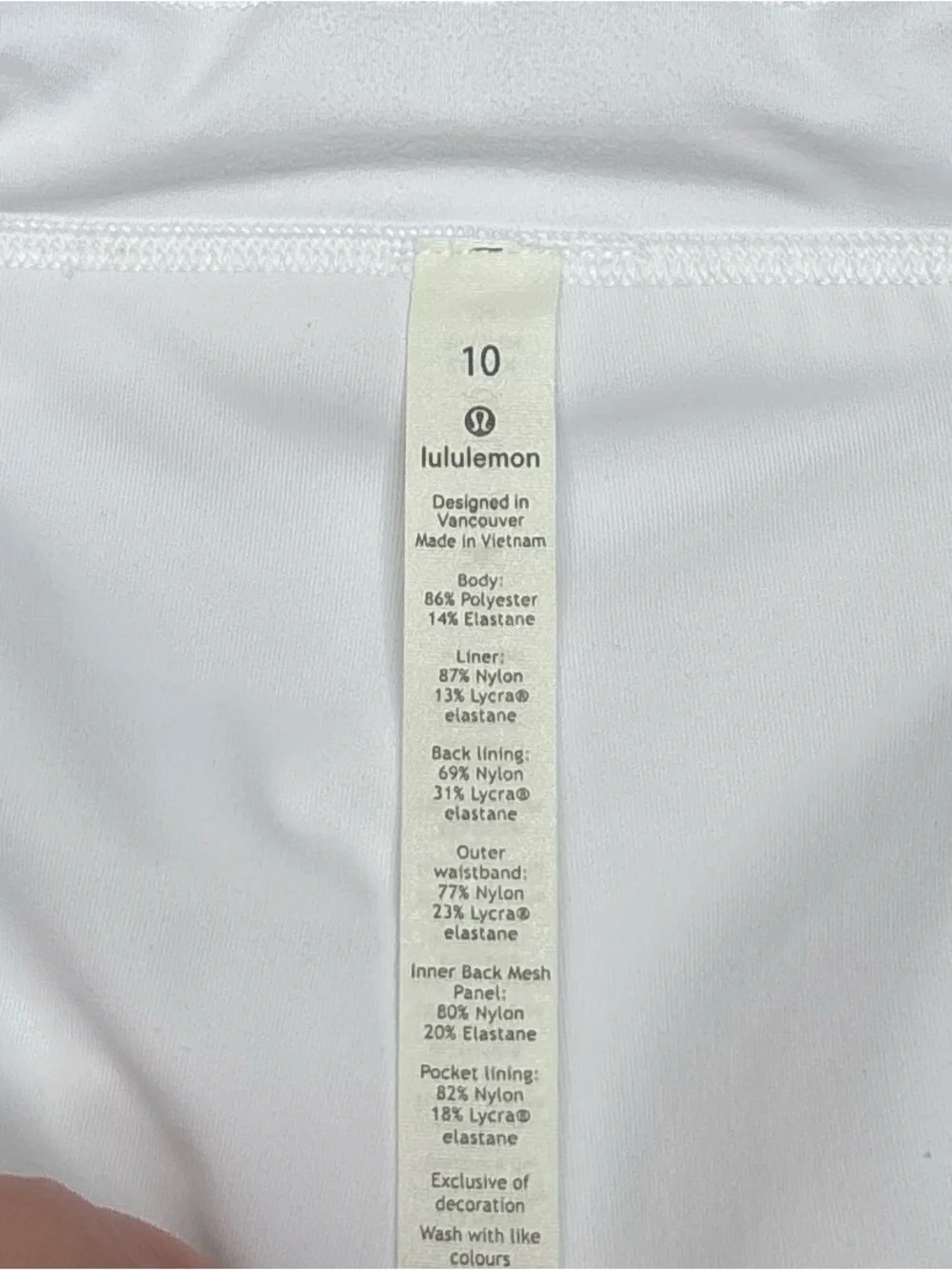 Lululemon Play Off The Pleats Skirt Skort 13